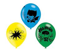 Amscan 9907399 - Batman Vs Joker Party 11" Latex Balloons - 6 Pack
