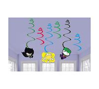 amscan 9907400 - Child Dc Batman Vs Joker Paper Swirl Decorations