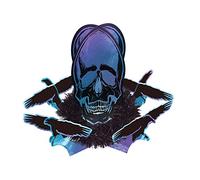 Amscan 9907411 - Halloween Boneshine Fever 3D Skull Centrepiece Decoration - 27.5cm