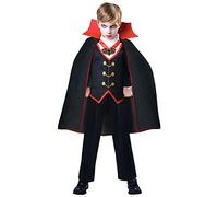 Amscan 9907417 Child Kids Dracula Boy Fancy Dress Costume Age 3-4 Years, Multi-Coloured