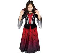 amscan 9907692 Girls Vampiress Fancy Dress Halloween Costume 7-8 Years