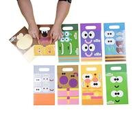 Amscan 9908522 - Hey Duggee Customisable Paper Party Loot Bags - 8 Pack