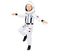 amscan 9908557 Child Space Suit - White Costume (6-8 years)