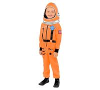 amscan 9908563 - Kids Orange Spacesuit Astronaut World Book Day Fancy Dress Costume Age: 10-12 Yrs