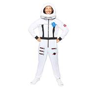 amscan 9908688 - Men's White Astronaut Space Suit Adults Fancy Dress Costume Size: Standard