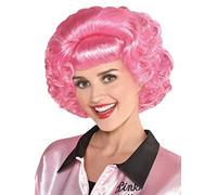 amscan 9909258 Adult Ladies Grease Frenchy Pink Wig - Grease Movie