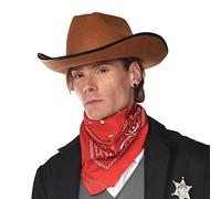 Amscan 9909425 - Adults Classic Cowboy Red Bandana Fancy Dress Accessory