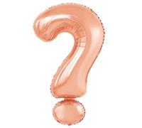Amscan 9909666 - Rose Gold & Symbol SuperShape Foil Balloon