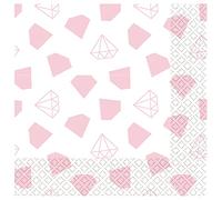 amscan 9909892 - Team Bride Hen Party Luncheon Napkins - 16 Pack, Multi