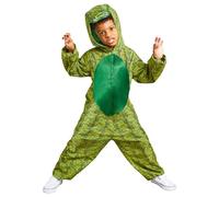 Amscan 9910081 - Kids Crocodile/Alligator Hooded Onesie World Book Day Fancy Dress Costume Age: 10-12 Yrs