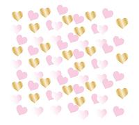 Amscan 9910314 - Baby 1st Birthday Party Pink Hearts Table Confetti Scatters - 14 g