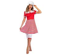 amscan 9911338 Ladies 1920s Bathing Suit (UK Dress 16-18)