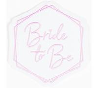 Amscan 9911411 Bride to Be Iron On Patch