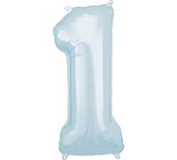 Amscan 9911843 1St Birthday Blue Foil Balloon