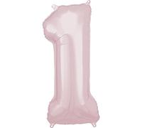 Amscan 9911844 1St Birthday Pink Foil Balloon