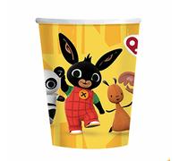 amscan 9911884 - Official Licensed Bing Paper 250ml Cups (8 Pack) Party Supplies