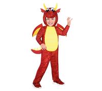 (PKT) (9912030) Child Dragon Costume (3-4yr)