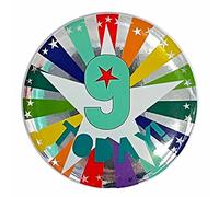 amscan 9912110 9 TODAY BIRTHDAY BADGE