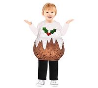 Child Christmas Pudding Fancy Dress Novelty Costume (18-24 Months)