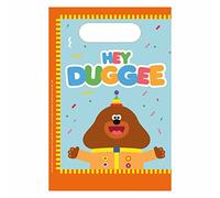 Amscan 9912346 - Hey Duggee Birthday Party Paper Loot Bags - 8 Pack