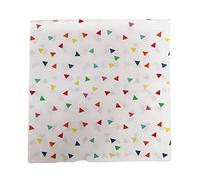 Amscan 9912365 - Hooray! Birthday Party Rainbow Confetti Luncheon Party Napkins - 16 Pack