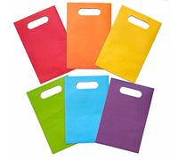 Amscan 9912376 - Primary Colour Mix Party Paper Loot Bags - 6 Pack