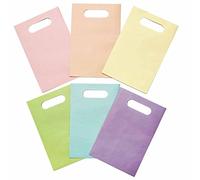Amscan 9912377 - Pastel Mix Paper Party Loot Bags - 6 Pack