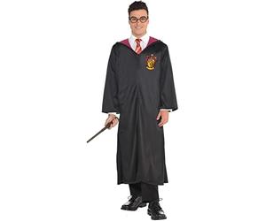 Amscan 9912438 - Adults Officially Licensed Harry Potter Gryffindor Robe World Book Day Fancy Dress Costume Size: XXL
