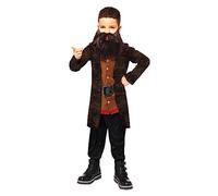 Amscan 9912480 - Kids Officially Licensed Hagrid World Book Day Fancy Dress Costume Age: 6-8 Yrs