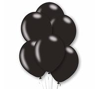 Amscan 9912729 Rtl Balln 27Cm Pearl Blk - 6 Pack