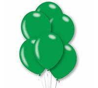 Amscan 9912741 - Metallic Green 11" Latex Party Balloons - 10 Pack