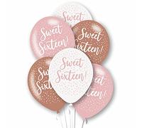 Amscan 9912760 Rtl Balloon Pk6 27Cm Age 16