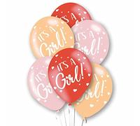 Amscan 9912762 Rtl Balln Pk6 27Cm It'S A Girl