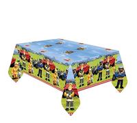 amscan 9912961 - Fireman Sam Kids Birthday Party Paper Table Cover - 1.2m x 1.8m