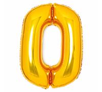 Amscan 9913073 Large Number Gold 0