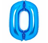 Amscan 9913093 Large Number Blue 0