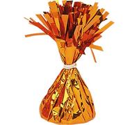 Amscan 991365-05 - Orange Fringed Foil Balloon Weight - 170g