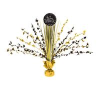 Amscan 9913755 - Sparkling Celebration 'Add-an-Age' Table Centrepiece & Balloon Weight - 45cm