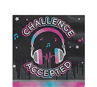 Amscan 9913858 - Internet Famous Kids Birthday Party Luncheon Napkins - 16 Pack