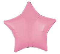 amscan 9914082 Metallic Pink Star PKG