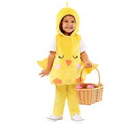 Amscan 9914657 - Kids Easter Chick Plush Tabard Fancy Dress Costume Age: 3-4 Years