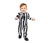 amscan 9914726 Child Toddlers Beetlejuice Costume Kids 80s Movie Halloween Fancy Dress Outfit