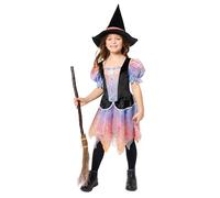Amscan 9914730 Childs Ombre Witch Fancy Dress Halloween Costume Toddlers Girls Ombré Outfit (18-24 Months)