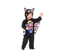 Amscan 9914761 Child Cute Little Bat Fancy Dress Halloween Costume Infants Toddler Kids Vampire (4-6 Years)