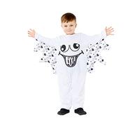 Amscan 9914806 Childs Toddlers Baby Lil Ghost Fancy Dress Spooky Costume Kids Haunted Halloween (12-18 Months)