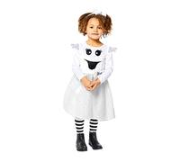 Amscan 9914812 Childs Toddlers Baby Cute Lil Ghost Fancy Dress Costume Kids Haunted Halloween (6-12 Months)
