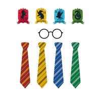 Amscan 9915086 - Harry Potter Hogwarts Houses Kids Birthday Party Photobooth Props - 24 Pieces
