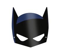 Amscan 9915100 - Batman Kids Birthday Party Paper Masks - 8 Pack