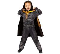 amscan 9915114 - Kids Official DC Comics Black Adam Boys Fancy Dress Costume Age: 10-12 Yrs