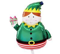 Amscan 9915316 - Christmas Elf Large Shape Foil Balloon - 35"